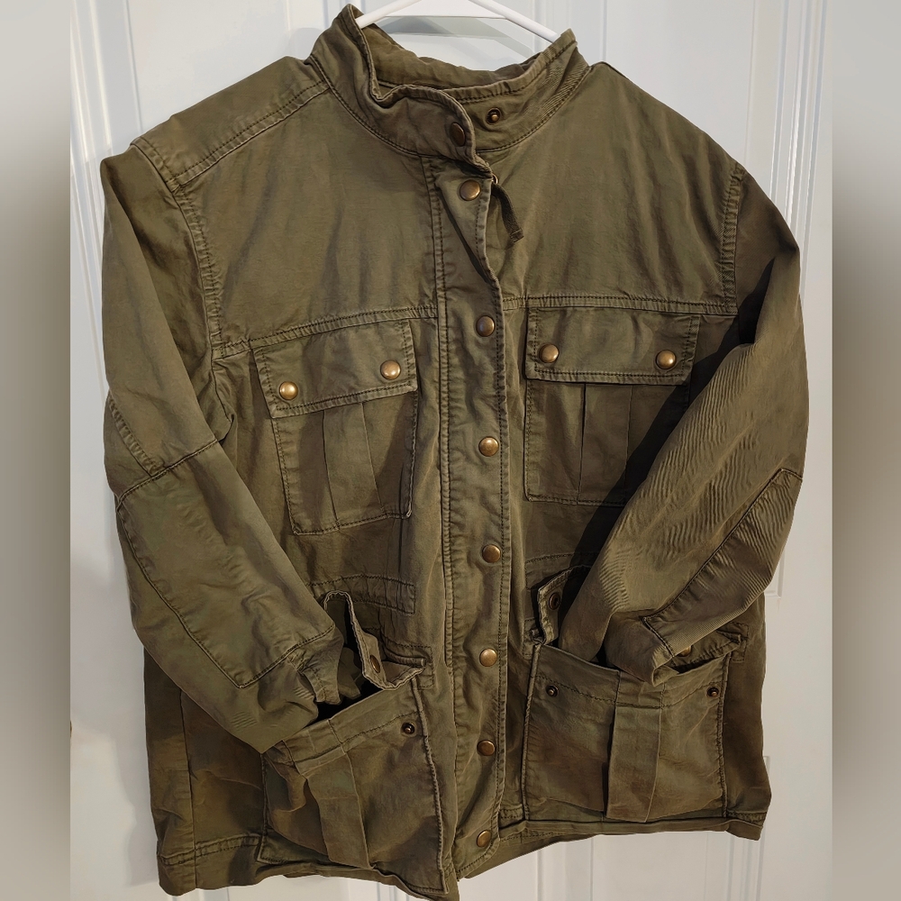 GAP Women's Military Utility Jacket Size M - Picture 1 of 5